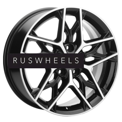 Диски Khomen Wheels 7x17/5x114,3 ET48,5 D67,1 KHW1709 (Sportage) Black-FP Диски Khomen Wheels 7x17/5x114,3 ET48,5 D67,1 KHW1709 (Sportage) Black-FP