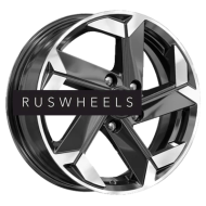 Диски КИК 6x16/5x112 ET43 D57,1 КС979 Алмаз черный