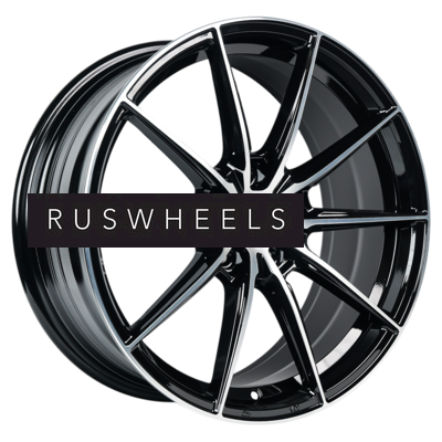 Диски INCH 8x18/5x114,3 ET37 D66,5 FA8533 Gloss Black Machined Face (ZJH)