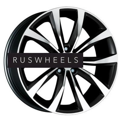 Грузовые диски MAK 7x17/5x100 ET38 D57,1 Wolf Black mirror