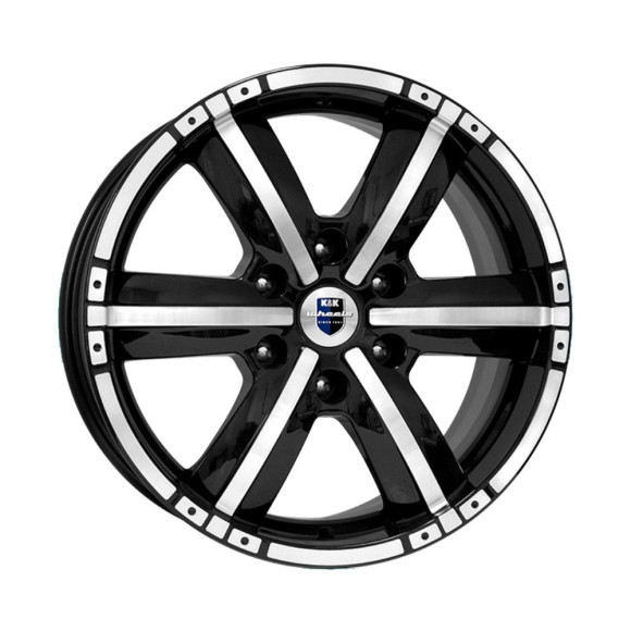 Диски КиК 7.5\R17 6*139.7 ET38 d67.1 Алмаз черный Диски КиК 7.5\R17 6*139.7 ET38 d67.1 Алмаз черный