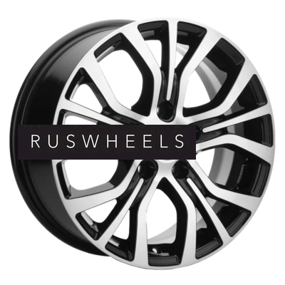 Диски Khomen Wheels 6,5x16/5x110 ET40 D67,1 KHW1608 (Evolute I-Van) Black-FP Диски Khomen Wheels 6,5x16/5x110 ET40 D67,1 KHW1608 (Evolute I-Van) Black-FP