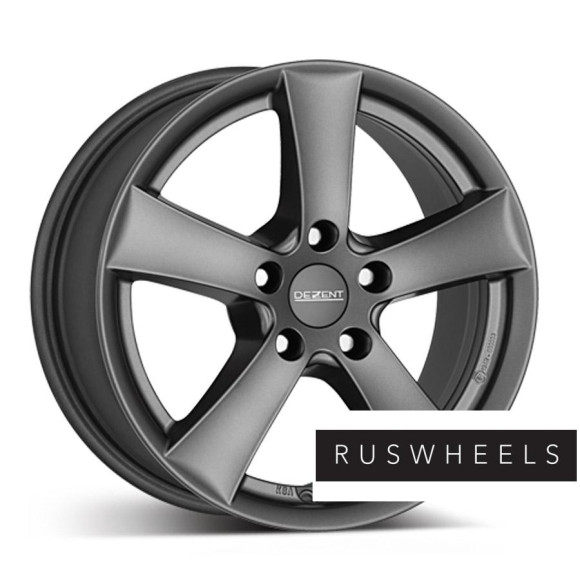 Диски Dezent R17 / 7J PCD 5x114.3 ЕТ 39 ЦО 60.1 TX graphite Диски Dezent R17 / 7J PCD 5x114.3 ЕТ 39 ЦО 60.1 TX graphite