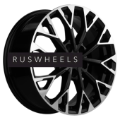 Диски Khomen Wheels 7x17/5x108 ET49 D59,5 KHW1718 (GAC GS4) Black-FP Диски Khomen Wheels 7x17/5x108 ET49 D59,5 KHW1718 (GAC GS4) Black-FP