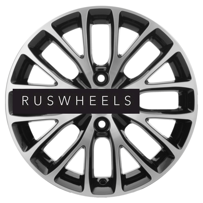 Диски Khomen Wheels 6x15/4x100 ET48 D54,1 KHW1506 (Rio/Solaris) Black-FP