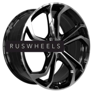 Диски PDW 7,5x17/5x112 ET42 D57,1 5457 Gloss Black Machine Face (PDW) Диски PDW 7,5x17/5x112 ET42 D57,1 5457 Gloss Black Machine Face (PDW)