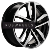 Диски Khomen Wheels 6,5x16/5x114,3 ET40 D66,1 KHW1612 (Qashqai/Tiida) Black-FP