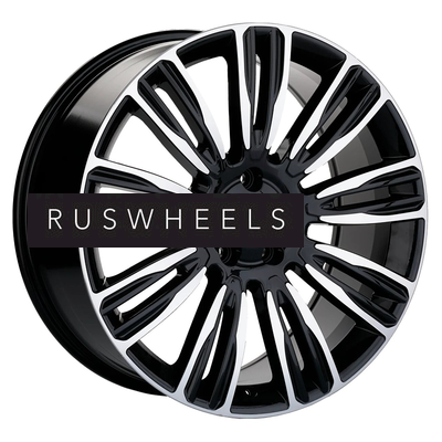 Диски Khomen Wheels 8,5x20/5x108 ET45 D63,4 KHW2004 (Velar) Black-FP