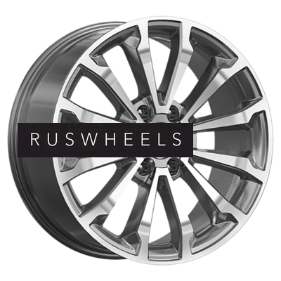 Диски Premium Series 8,5x20/6x139,7 ET25 D106,1 КР006 (Land Cruiser Prado) Diamond Gloss Graphite