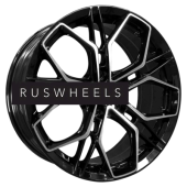 Диски INCH 8,5x19/5x114,3 ET45 D67,1 FA8534 Gloss Black Machined Face (ZJH) Диски INCH 8,5x19/5x114,3 ET45 D67,1 FA8534 Gloss Black Machined Face (ZJH)