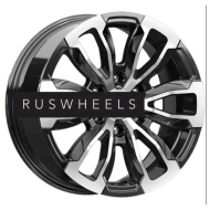 Диски КИК 7,5x18/6x139,7 ET36 D100,1 Меконг (КС959) Алмаз черный Диски КИК 7,5x18/6x139,7 ET36 D100,1 Меконг (КС959) Алмаз черный