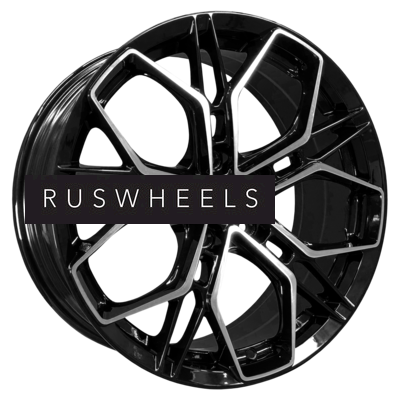 Диски INCH 8x18/5x120 ET30 D72,6 FA8534 Gloss Black Machined Face (ZJH)