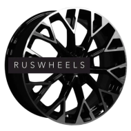Диски Khomen Wheels 7x17/5x114,3 ET51 D67,1 KHW1718 (Optima/Tucson) Black-FP