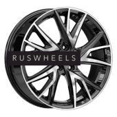 Диски КИК 6,5x18/5x114,3 ET50 D66,1 Кайлас (КС1054) Алмаз черный