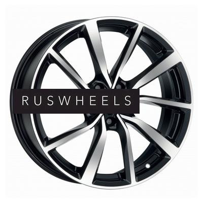 Грузовые диски MAK 8x18/5x108 ET45 D63,4 Panorama Black mirror