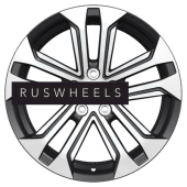 Диски Khomen Wheels 7x18/5x112 ET43 D57,1 KHW1803 (Kodiaq/Tiguan) Black-FP