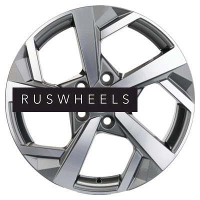 Диски Khomen Wheels 7x17/5x114,3 ET40 D66,1 KHW1712 (Qashqai) Gray-FP Диски Khomen Wheels 7x17/5x114,3 ET40 D66,1 KHW1712 (Qashqai) Gray-FP