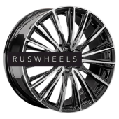 Диски LS Forged 8,5x20/5x120 ET30 D72,6 LS FG46 BKF (конус, C570)