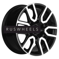 Диски Khomen Wheels 8x17/6x139,7 ET42 D75,1 KHW1723 (Haval H9) Black-FP Диски Khomen Wheels 8x17/6x139,7 ET42 D75,1 KHW1723 (Haval H9) Black-FP