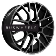 Диски Khomen Wheels 7x18/5x114,3 ET35 D60,1 KHW1818 (Changan/Geely/Lexus/Suzuki/Toyota) Black-FP