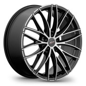 Диски Xtrike 8,0\R20 5*108 ET52 d63.35 BK/FP Диски Xtrike 8,0\R20 5*108 ET52 d63.35 BK/FP
