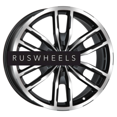 Диски MAK 7,5x17/6x130 ET55 D84,1 Peak Black mirror