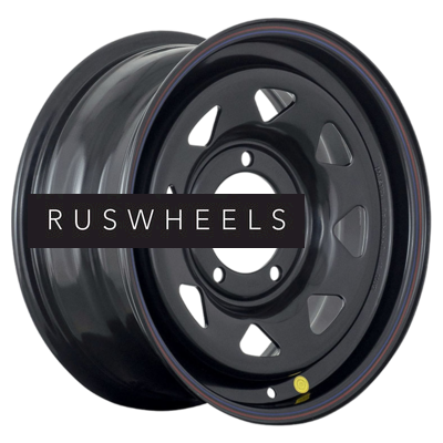 Диски Off-Road Wheels 8x15/5x139,7 ET-25 D110 УАЗ (треуг. мелкий) Черный Диски Off-Road Wheels 8x15/5x139,7 ET-25 D110 УАЗ (треуг. мелкий) Черный