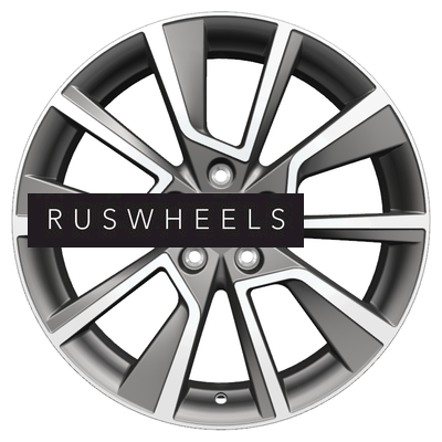 Диски Khomen Wheels 7x18/5x114,3 ET35 D60,1 KHW1802 (Changan/Geely/Lexus/Suzuki/Toyota) Gray-FP