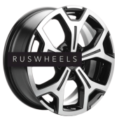 Диски Khomen Wheels 6,5x17/5x114,3 ET37 D66,5 KHW1710 (Jolion) Black-FP