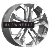 Диски Premium Series 7,5x19/5x108 ET38 D60,1 КР015 (Jetour Dashing) Diamond Gloss Graphite