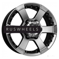 Диски КИК 7x16/6x139,7 ET38 D108,1 M56 (КС593) Дарк платинум Диски КИК 7x16/6x139,7 ET38 D108,1 M56 (КС593) Дарк платинум