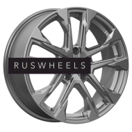 Диски СКАД 7x17/5x100 ET38 D57,1 Атакор (КЛ376) Графит