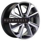 Диски Khomen Wheels 6x15/4x98 ET36 D58,6 KHW1501 (Lada Granta) Gray-FP