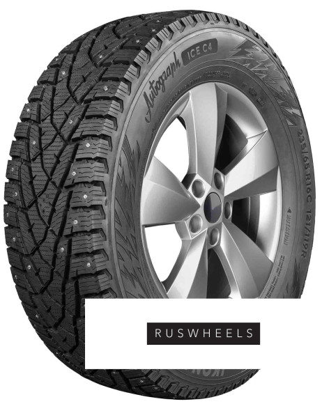 Шины Ikon 205/65 r16c Autograph Ice C4 107/105R Шипы Шины Ikon 205/65 r16c Autograph Ice C4 107/105R Шипы
