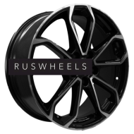 Диски Khomen Wheels 7x18/5x114,3 ET37 D66,6 KHW1816 (Jolion) Black-FP