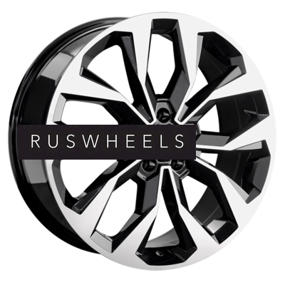 Диски Replay 8,5x20/5x114,3 ET45 D67,1 MZ171 BKF (конус, C570)