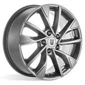 Диски КиК 7,0\R17 5*108 ET33 d60.1 Дарк платинум