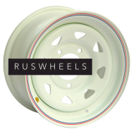 Диски Off-Road Wheels 7x15/5x139,7 ET25 D98,5 ВАЗ Нива Белый (треуг. мелкий) Диски Off-Road Wheels 7x15/5x139,7 ET25 D98,5 ВАЗ Нива Белый (треуг. мелкий)