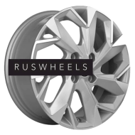 Диски Khomen Wheels 6x15/4x100 ET45 D56,6 KHW1508 (Nexia) F-Silver-FP