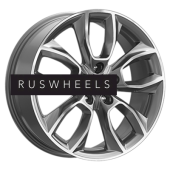 Диски Premium Series 7x18/5x114,3 ET40 D66,1 КР001 (Qashqai) Diamond Gloss Graphite Диски Premium Series 7x18/5x114,3 ET40 D66,1 КР001 (Qashqai) Diamond Gloss Graphite