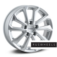 Диски Dezent R17 / 7J PCD 5x114.3 ЕТ 48 ЦО 71.6 KS silver