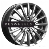 Диски КИК 5,5x14/4x98 ET40 D58,5 Акцент (КС641) Дарк платинум