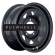Диски Off-Road Wheels 8x17/5x139,7 ET15 D110 УАЗ (треуг. мелкий) Черный