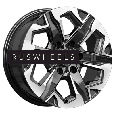 Диски КИК 7,5x17/6x139,7 ET45 D93,1 Тейт (КС1050) Алмаз черный Диски КИК 7,5x17/6x139,7 ET45 D93,1 Тейт (КС1050) Алмаз черный