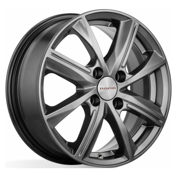 Диски КиК 6,0\R15 4*100 ET46 d54.1 Дарк платинум