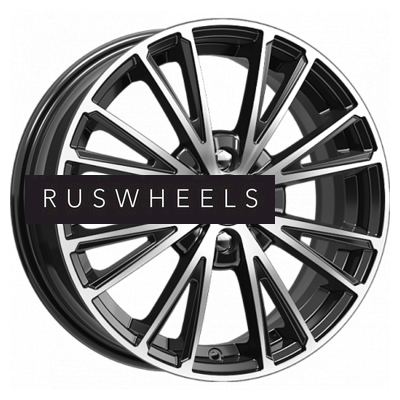 Диски КИК 6x15/4x100 ET40 D60,1 Меандр-оригинал (КС888) Алмаз черный SK Диски КИК 6x15/4x100 ET40 D60,1 Меандр-оригинал (КС888) Алмаз черный SK