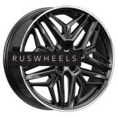 Диски КИК 7x19/5x114,3 ET40 D64,1 Колумб (КС1038) Алмаз черный