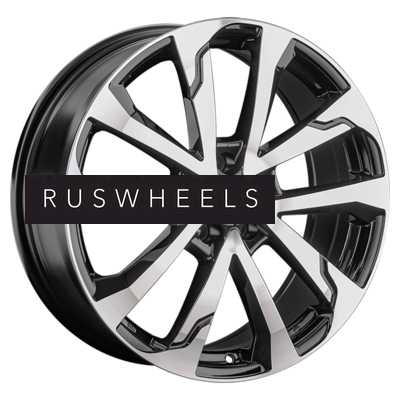 Диски Replay 7,5x19/5x114,3 ET30 D60,1 TY414 BKF (конус, C570)