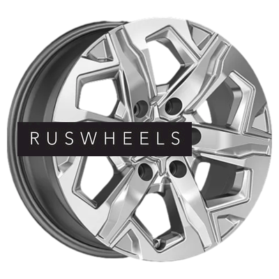 Диски КИК 7,5x17/6x139,7 ET42 D75,1 Тейт (КС1050) Дарк платинум Диски КИК 7,5x17/6x139,7 ET42 D75,1 Тейт (КС1050) Дарк платинум