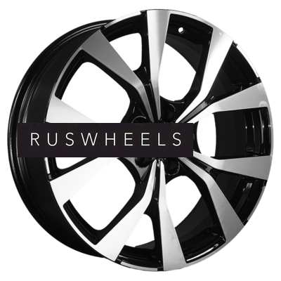 Диски Khomen Wheels 7x19/5x108 ET33 D60,1 KHW1906 (Chery Tiggo 7 Pro) Black-FP